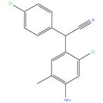 (4-Amino-2-chloro-5-methylphenyl)-(4-chlorophenyl)-acetonitrile