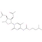 5 ' - Deoxy - 5 - fluoro - N - [ ( 3 - methylbutoxy ) carbonyl ] cytidine 2 ' , 3 ' - Diacetate