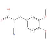 2-cyano-3-(3,4-dimethoxyphenyl)propanoic acid