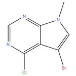 5 - bromo - 4 - chloro - 7 - methyl - 7H - pyrrolo [ 2,3 - d ] pyrimidine