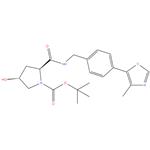 (2S,4R)-tert-butyl 4-hydroxy-2-((4-(4-methylthiazol-5-yl)benzyl)carbamoyl)pyrrolidine-1-carboxylate