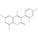 6-Bromo-8-chloro-3(2’,4’-dichlorophenyl)-4-methylcoumarin