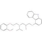 1-(9H-carbazol-4-yloxy)-3-[2-(2-methoxyphenoxy)ethyl-propan-2-ylamino]propan-2-ol