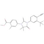 Methyl 4-{3-[4-cyano-3-(trifluoromethyl)phenyl]-5,5-dimethyl-4-oxo-2-thioxo-1-imidazolidinyl}-2-fluorobenzoate