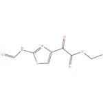 2-(formylamino) thiazolyl-4-glyoxylic acid ethyl ester