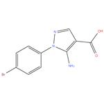 5-AMINO-1-(4-BROMO PHENYL-1H-PYRAZOLE-4-CARBOXYLIC ACID