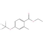 ethyl 2 - methyl - 4- ( trifluoromethoxy ) benzoate