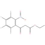 ethyl 3 - oxo - 3- ( 2,3,4,5 - tetrafluoro - 6 - nitrophenyl ) propanoate