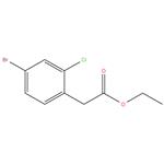 4-BROMO-2-CHLORO PHENYL ACETIC ACID ETHYL ESTER