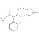 5-[2-Cyclopropyl-1-(2-fluorophenyl)-2-oxoethyl]-5,6,7,7a-tetrahydrothieno[3,2-c]pyridin-2(4H)-one