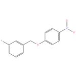 1 - fluoro - 3 - ( ( 4 - nitrophenoxy ) methyl ) benzene