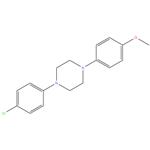 1-(4-methoxyphenyl)-4-(4-chlorophenyl)piperazine