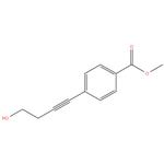 methyl 4- ( 4 - hydroxybut - 1 - yn - 1 - yl ) benzoate