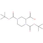 (R)-1,4-bis(tert-butoxycarbonyl)piperazine-2-carboxylic acid