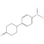 4- ( 4 - nitrophenyl ) cyclohexan - 1 - one