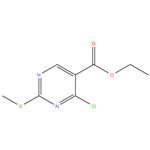 Ethyl 4-chloro-2-methylthiopyrimidine-5-carboxylate