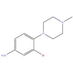 3-BROMO-4-(4-METHYL PIPERAZIN-1-YL)ANILINE