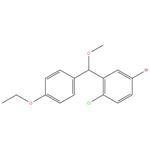 4-bromo-1-chloro-2-((4- ethoxyphenyl)(methoxy)meth yl)benzene