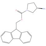 ( 9H - fluoren - 9 - yl ) methyl ( R ) -3 - aminopyrrolidine - 1 - carboxylate