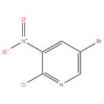 2 - chloro 5 - bromo 3 - nitro pyridine