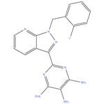 2-[1-(2-Fluorobenzyl)-1H-pyrazolo[3,4-b]pyridin-3-yl]pyrimidine-4,5,6-triamine