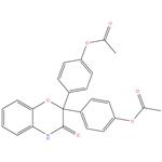 2,2-Bis(p-acetoxyphenyl)-2H-1,4-benzoxazin-3(4H)-one