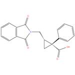 (±)-Cis-1-Phenyl-2-(phthalimidomethyl)cyclopropanecarboxylic acid