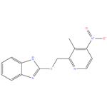 2-[(3-Methyl-4-nitro-2-pyridinyl)methylthio]-1H-benzimidazole