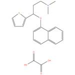 N,N-Dimethyl-3-(1-naphthalenyloxy)-3-(2-thienyl)propanamine oxalate