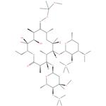 Silylated erythromycin oxime ketal