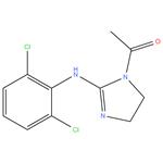 Clonidine EP Impurity B
Clonidine Related Compound A ; 1-(2-((2,6- dichlorophenyl)amino)-4,5-dihydro-1H-imidazol-1-yl)ethan-1- one