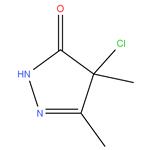 4 - chloro - 4,5 - dimethyl - 2,4 - dihydro - 3H - pyrazol - 3 - one