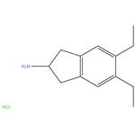 5,6-Diethyl-2,3-dihydro-1H-inden-2-amine hydrochloride