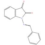 1-(benzylideneamino)indoline-2,3-dione