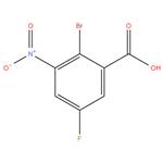 2-Bromo-5-fluoro-3-nitrobenzoic acid