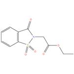 Ethyl-3-oxo-1,2-benzisothiazoline-2-acetate-1,1-dioxide