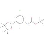 tert-Butyl 5-chloro-2-fluoro-3-(4,4,5,5-tetramethyl-1,3,2-dioxaborolan-2-yl)phenylcarbamate