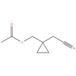 1-(Acetylthiomethyl)cyclopropaneacetonitrile