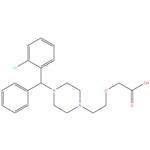 Cetirizine EP Impurity C
Cetirizine 2-Chloro Analog (RS)-2-[2-[4-[(2-
Chlorophenyl)phenylmethyl]piperazin-1-yl]ethoxy] acetic acid