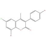 8-Bromo-3(4’-bromophenyl)-6-chloro-4-methylcoumarin