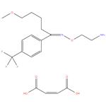 2-[[5-Methoxy-1-[4-(trifluoromethyl)phenyl] pentylidene]amino]oxyethanamine