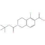 2-(tert-butoxycarbonyl)-5-chloro-1,2,3,4-tetrahydroisoquinoline-6-carboxylic acid