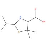 5,5-dimethyl-2-isopropylthiazolidine-4-carboxylic acid