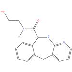 N- ( 2 - hydroxyethyl ) -N - methyl - 10,11 - dihydro - 5H - benzo [ e ] pyrido [ 2,3 - b ] azepine - 10 - carb