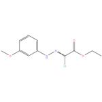 Ethyl (2Z)-2-chloro-2-[2-(3-methoxyphenyl)hydrazin-1-ylidene]acetate