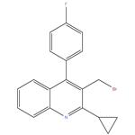 3-(Bromomethyl)-2-cyclopropyl-4-(4-fluorophenyl)quinoline