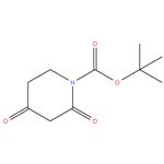 tert - butyl 2,4 - dioxopiperidine - 1 - carboxylate