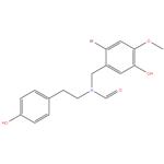 N-(p-Hydroxyphenethyl)-N-(2-bromo-5-hydroxy-4-methoxybenzyl)formamide