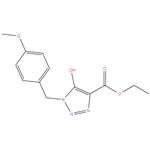 ethyl 5-hydroxy-1-(4-methoxybenzyl)-1H-1,2,3-triazole-4-carboxylate