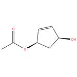 ( 1R , 4S ) -4 - hydroxycyclopent - 2 - en - 1 - yl acetate